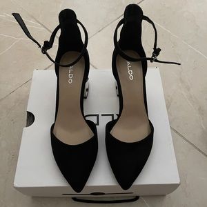 Also Black Slingback Sandals